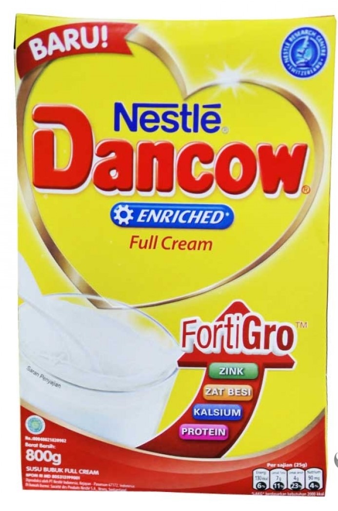 DANCOW FORTIGRO FULL CREAM 800 G