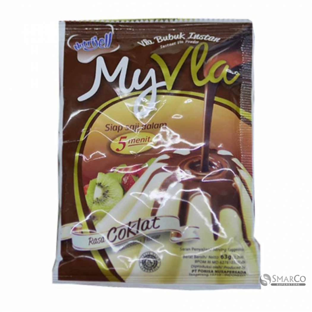 NUTRIJELL MY VLA COKLAT 63 G