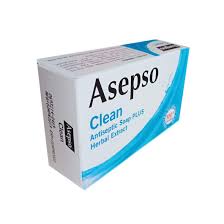 ASEPSO SABUN MANDI CLEAN BAR 80g