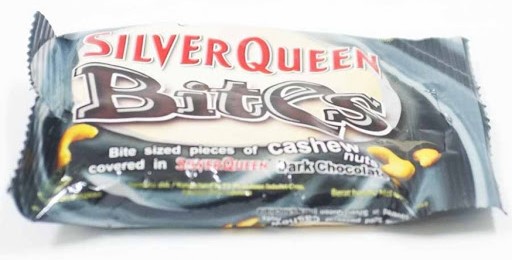 SILVER QUEEN B ites CHOCOLATE DARK PCK 35g