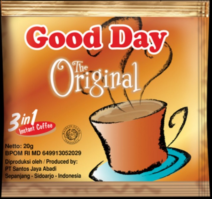 GOOD DAY KOPI INSTANT 3 IN 1 ORIGINAL BAG 50X20g