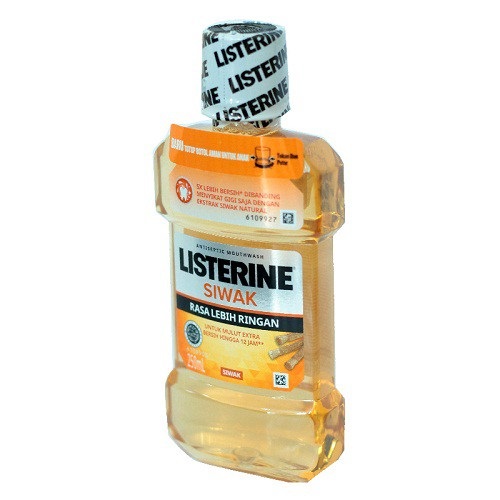 LISTERINE MOUTHWASH ANTISEPTIC SIWAK BTL 250mL