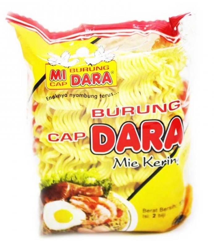 BURUNG DARA MIE KERING PCK 136g