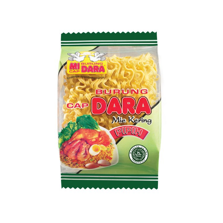 BURUNG DARA MIE KERING PIPIH PCK 140g