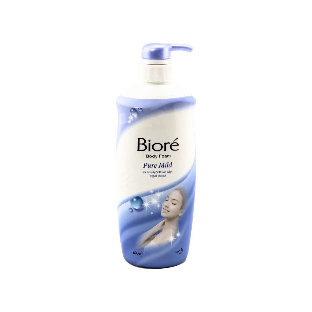 KAO BIORE BODY FOAM PUMP PURE MILD BTL 550mL