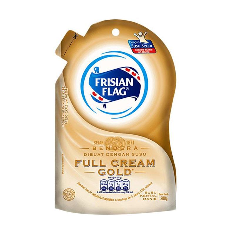 FRISIAN FLAG GOLD SUSU KENTAL MANIS PUTIH PCH 200g