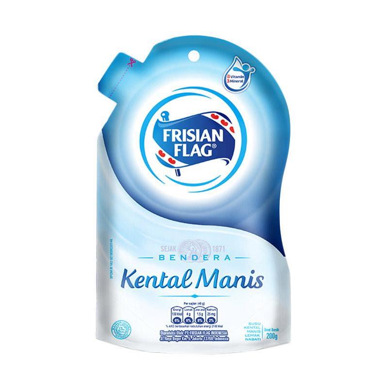 FRISIAN FLAG KENTAL MANIS PUTIH PCH 200g