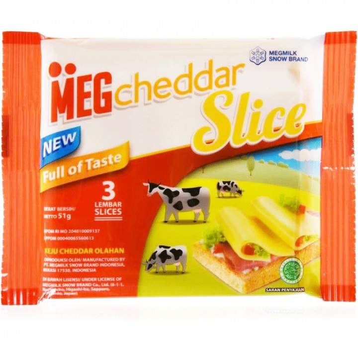 MEG CHEDDAR SLICE 51