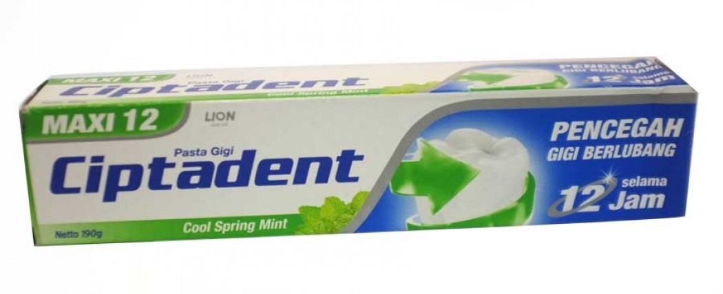 CIPTADENT PASTA GIGI COOL MINT TUB 190g