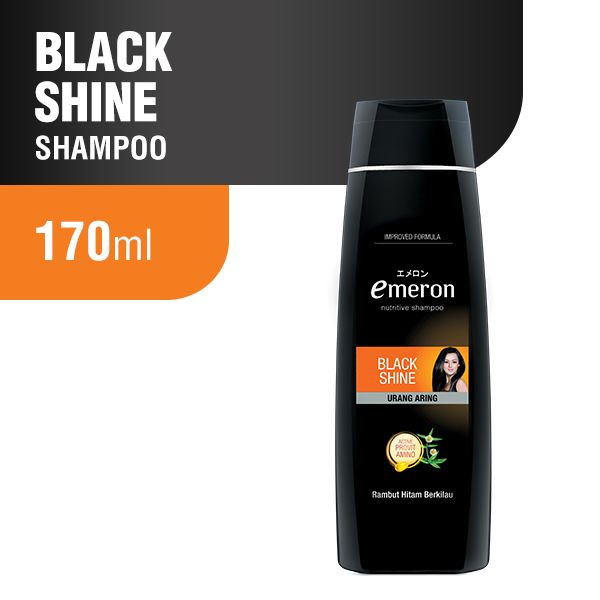 EMERON SHAMPOO NUTRITIVE BLACK & SHINE BTL 170mL