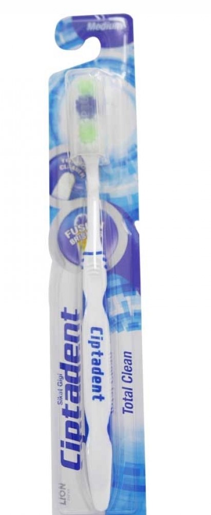CIPTADENT SIKAT GIGI TOTAL CLEAN PCK MEDIUM