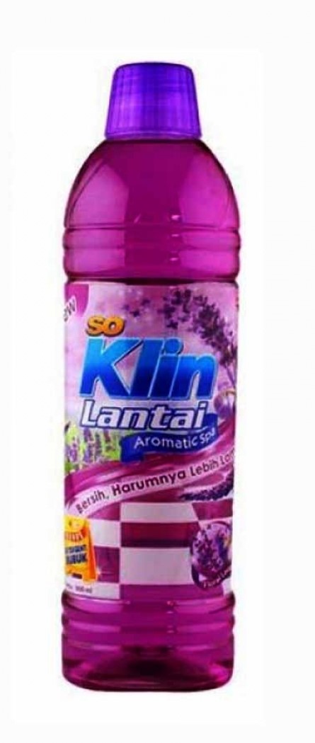 SO KLIN PEMBERSIH LANTAI UNGU FLORAL LAVENDER BTL 900mL