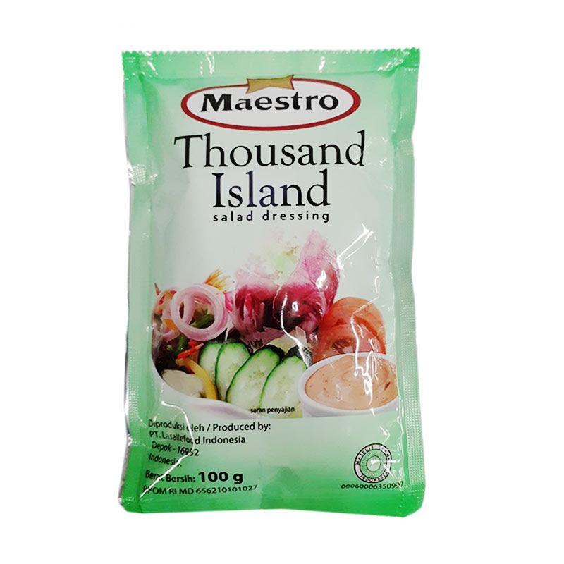 MAESTRO THOUSAND ISLAND SALAD DRESSING PCK 100g