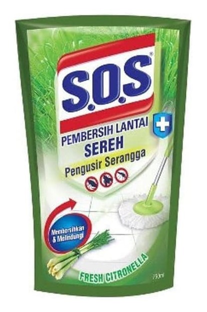 SOS PEMBERSIH LANTAI SEREH PCH 750 700mL
