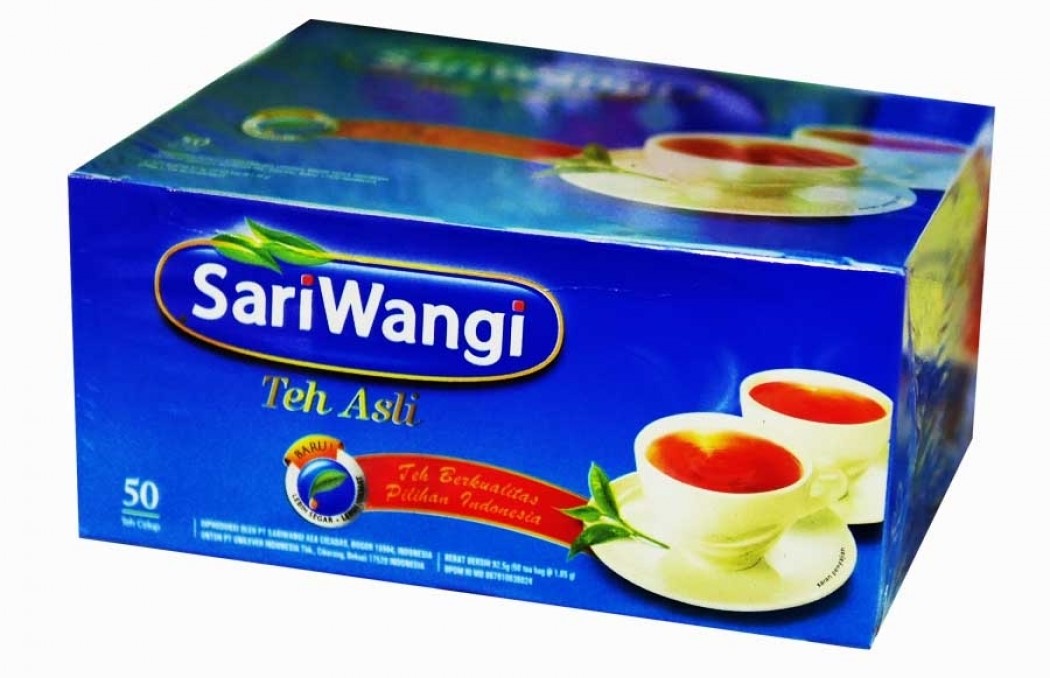 SARIWANGI TEH CELUP ASLI BOX 50X1.9g