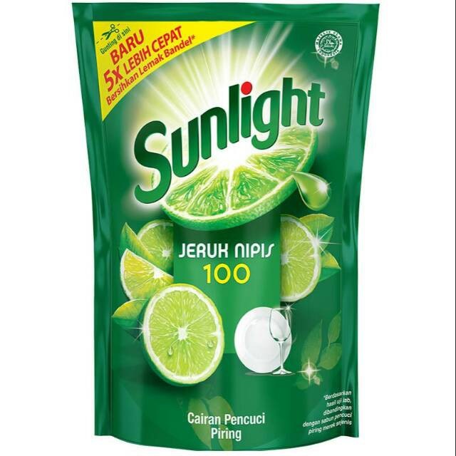 SUNLIGHT PENCUCI PIRING NEW REF LIME PCH 755 780mL