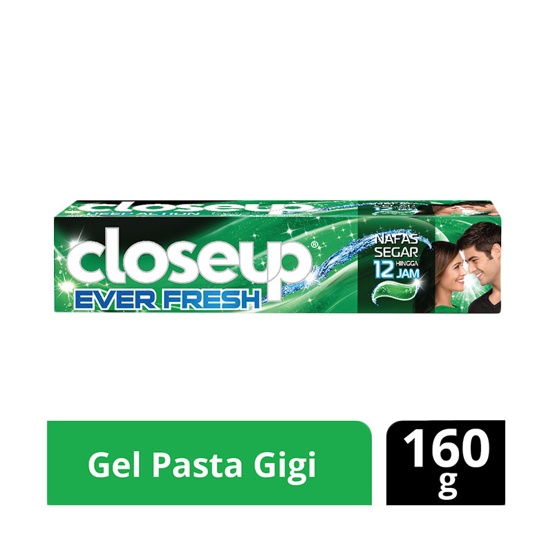 CLOSE UP PASTA GIGI GEL GREEN EVER FRESH TUB 160g