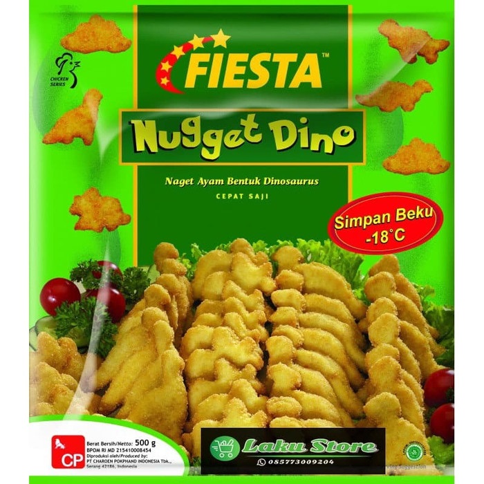 FIESTA NUGGET DINO 500 GR