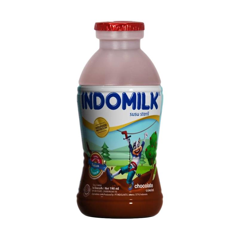 INDOMILK BTL CAIR COKLATB 190 ML