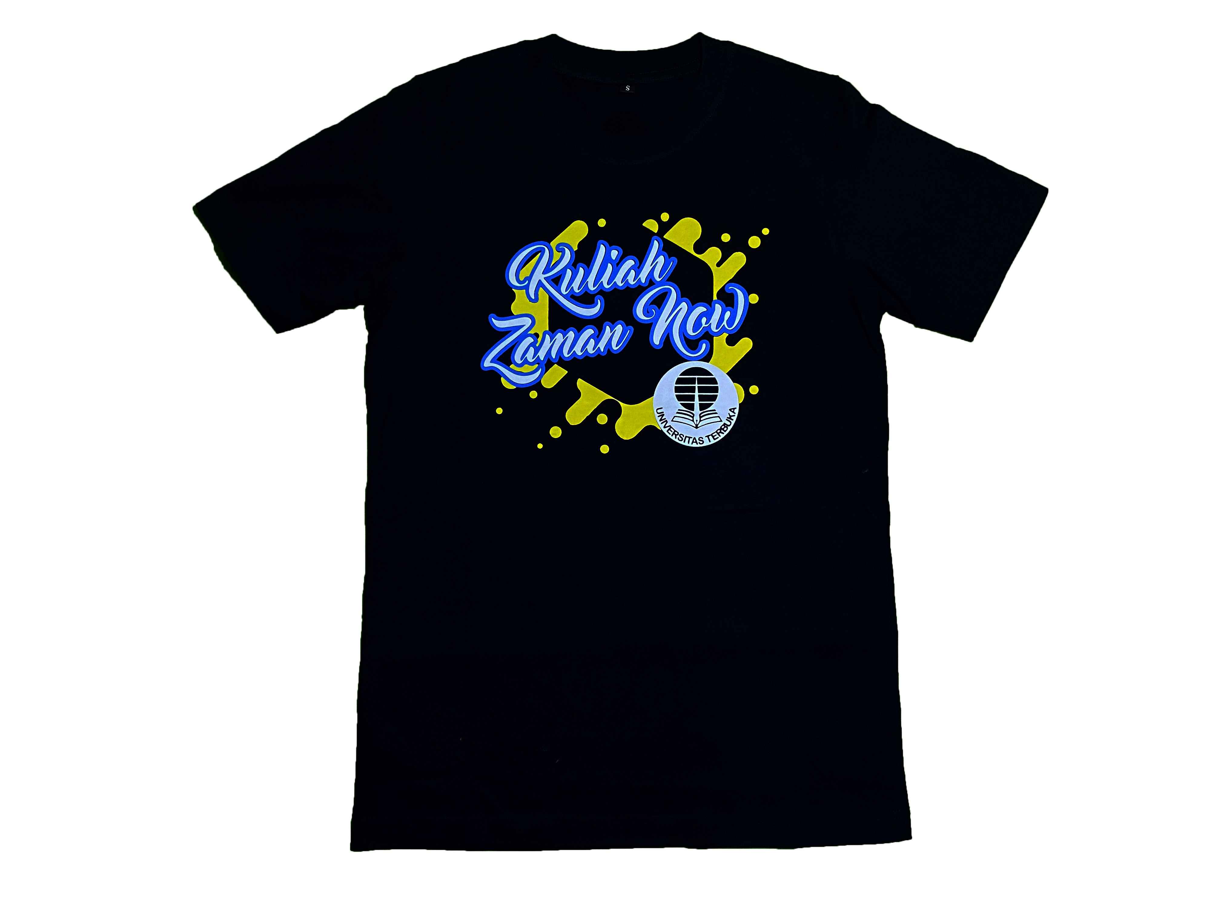 Kaos lengan pendek oblong warna