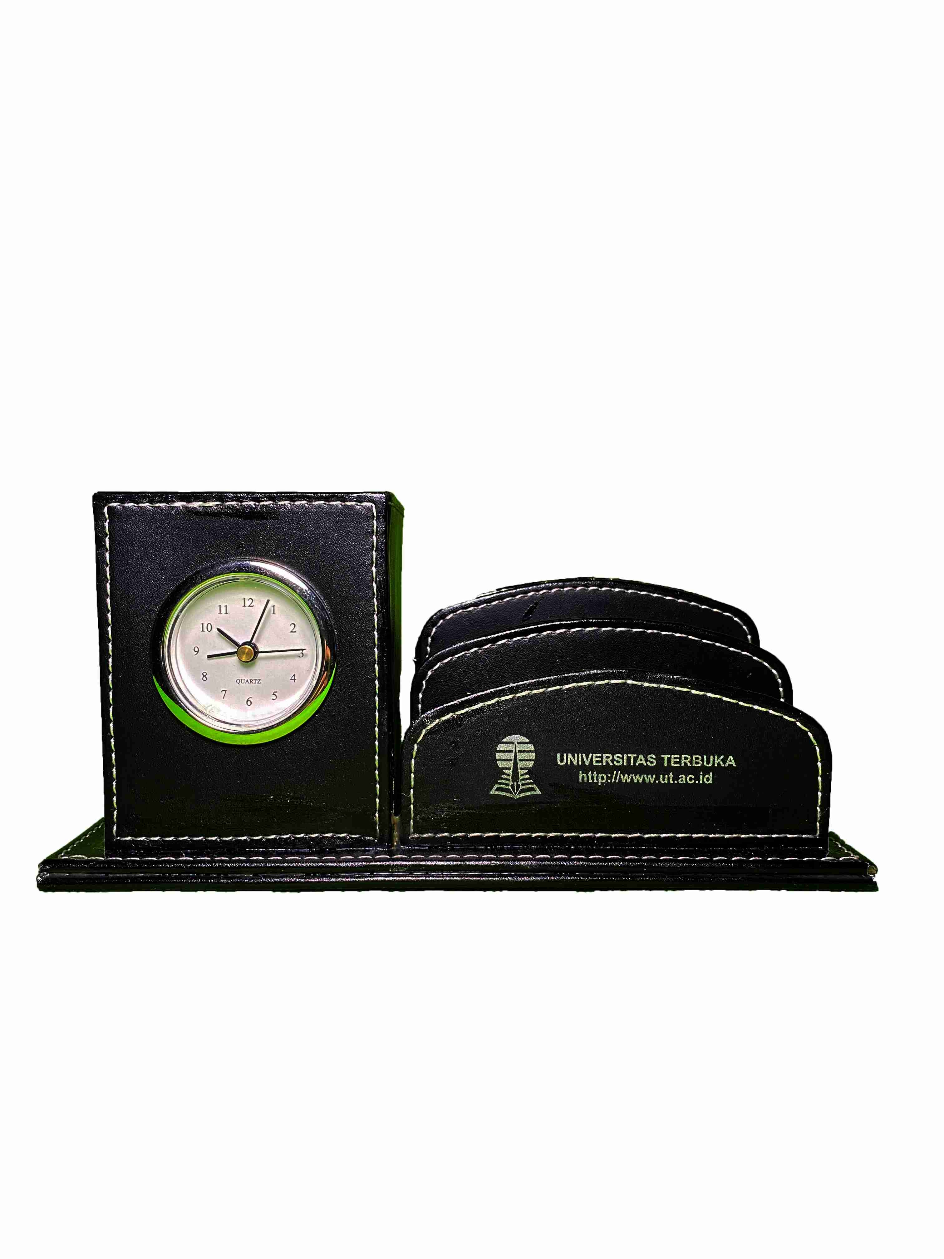 Jam Meja Kulit