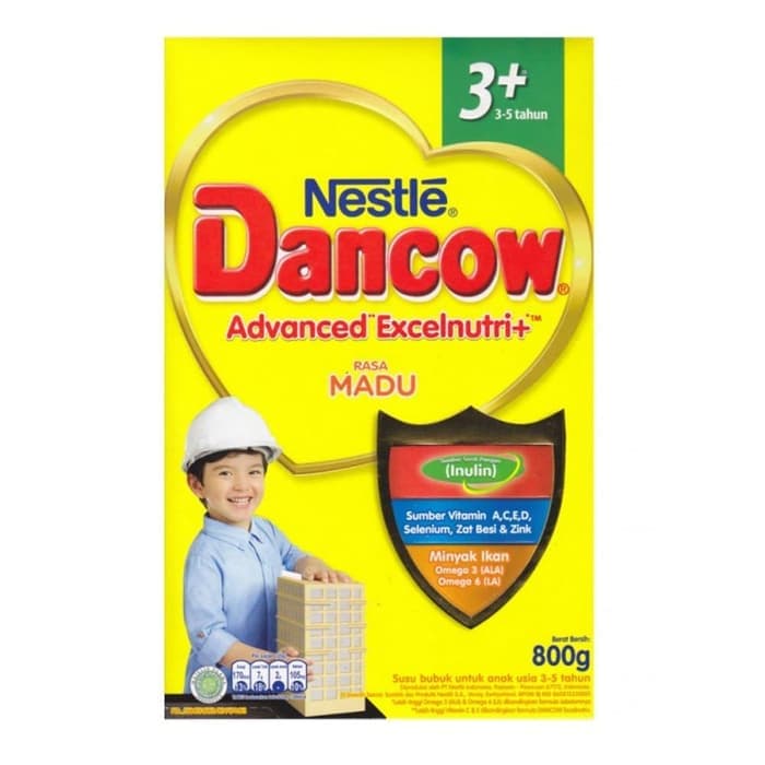 DANCOW 3+MADU 800 GR